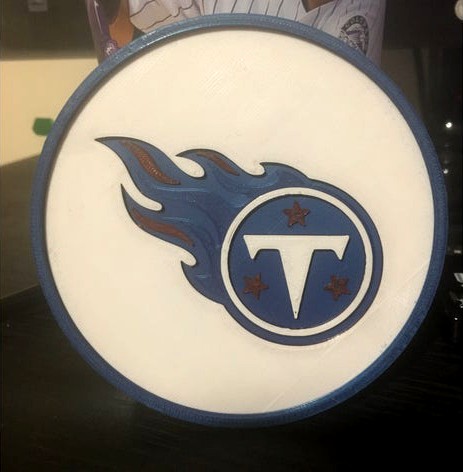 Tennessee Titans Coaster by chrisjfinlay