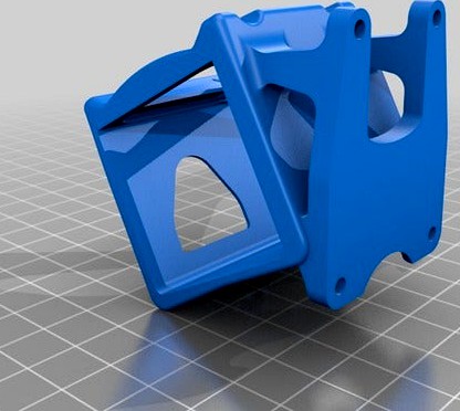 Sloop V2 Gopro session Mount by PiratFrames
