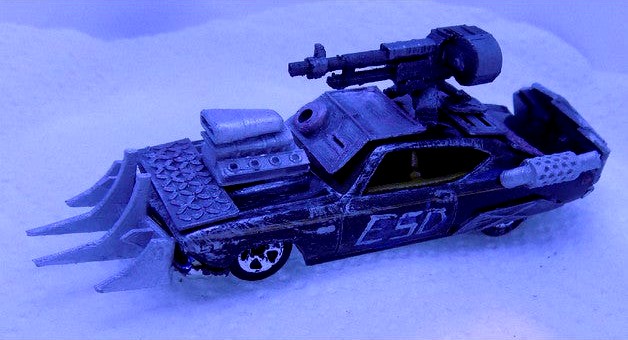 Gaslands machine gun by WokStation