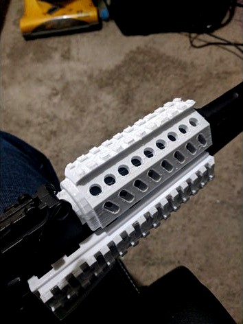 Railed Upper Handguard CYMA AK-74M Airsoft by TwiggyDesigns