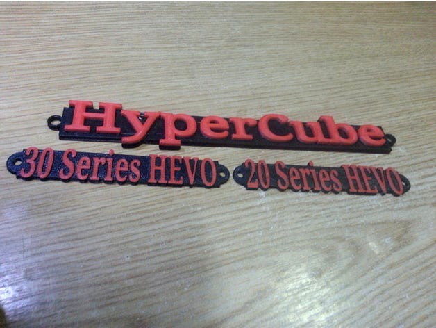 Hypercube Nameplates by Stebie65