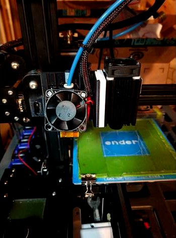 Ender 2 Laser Mount by Jschliebe