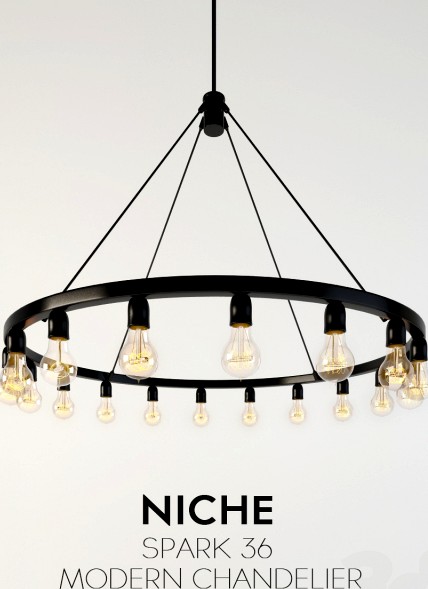 NICHE SPARK 36 MODERN CHANDELIER