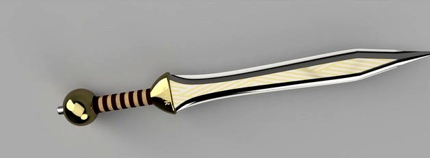 Roman Mainz Gladius by justrust17