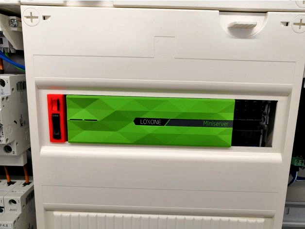 Loxone MicroSD Extender DIN by EraserFX