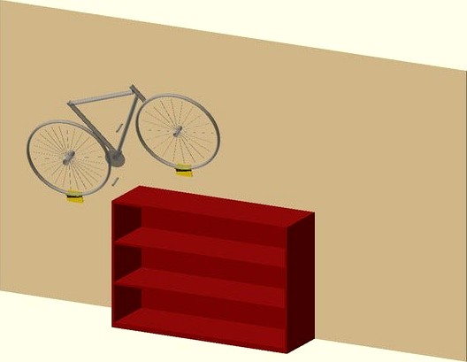 road bike wall mount by PredatorJr