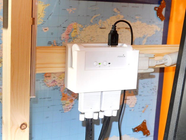 TRENDnet TK-207K KVM Holder for Ikea Ivar by ctheroux