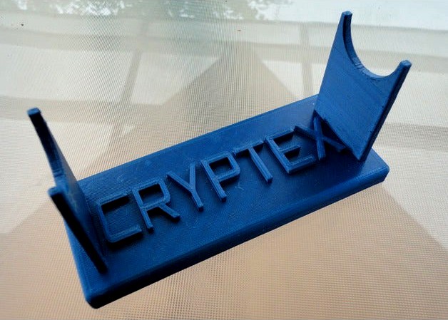 Cryptex Stand (customizable) by spatz1