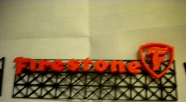 Firestone Logo Sign and Rack by dadmezz