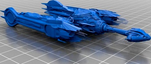 Star Trek - Klingon Sarcophagus Ship by Burning_Bridges