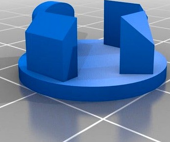 12mm d6 Dice Holder Marker Token Pointer by Pheznik