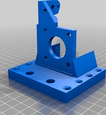 TiTan mount for piper w/BL Touch by 3ddragonking