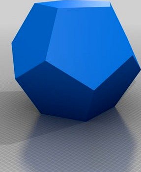 Solid Dodecahedron by Ball3dPrinting