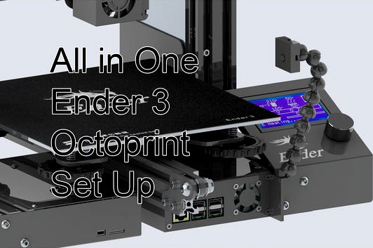AiO Ender 3 Octoprint Set Up with Power and Light Remote Control by giacomo30196