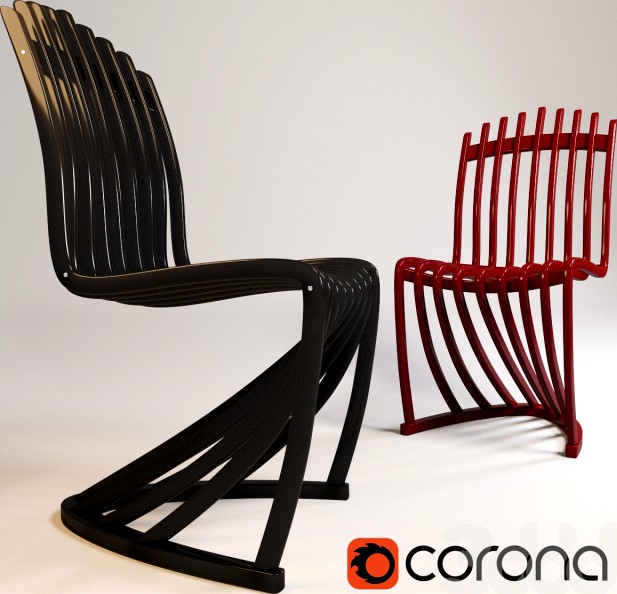 Stripe chair (by Joachim King)