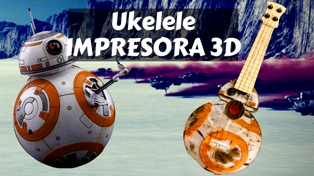 Ukelele - Ukulele BB8 Star Wars by gonzalor