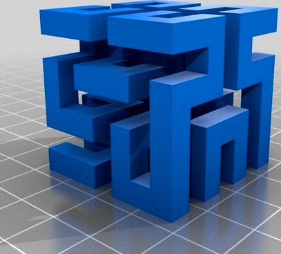 Customizable Accurate Hilbert Cube by Dmelcer9