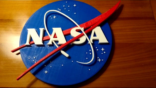 NASA LOGO BADGE 3D by lulu109