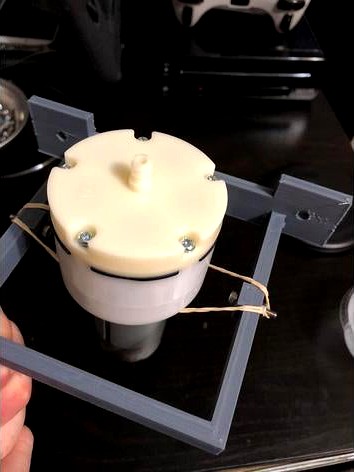 berd air pump bracket.  hypercube evolution by warham
