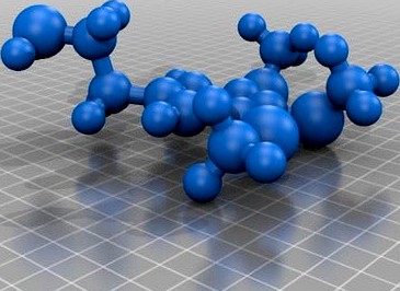 Mescaline Molecule by Decoyd