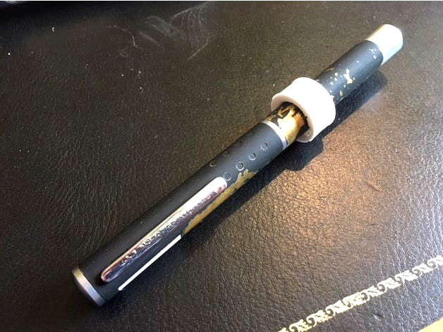 Laser pointer button guard by charlesodonnell