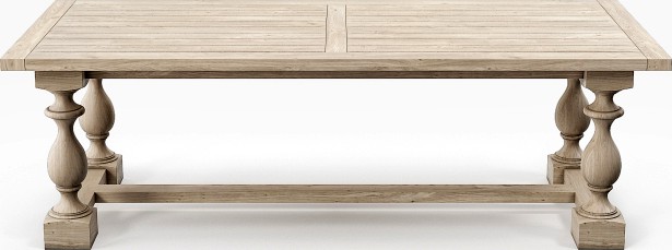 Restoration Hardware 17TH C. MONASTERY RECTANGULAR DINING TABLE