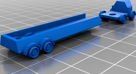 Trucks for Ogre board game by bigwig_mark