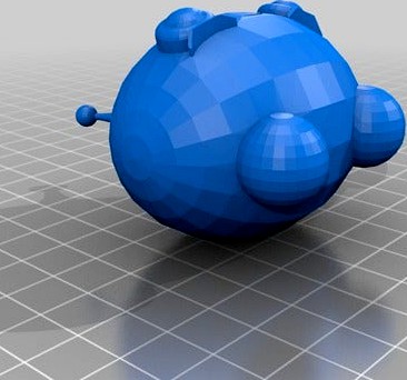 Mooncake from Final Space by CC3D