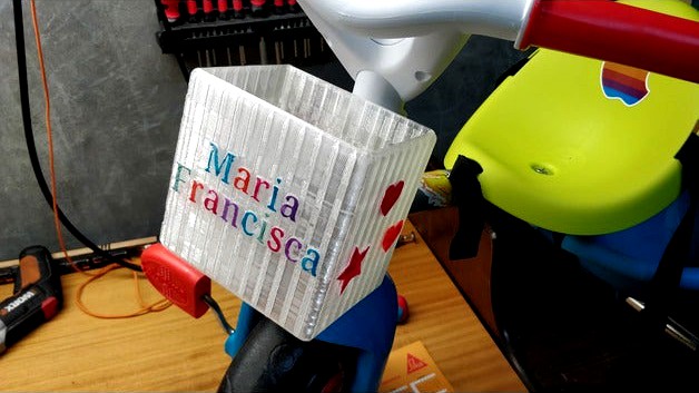 Smoby Tricycle basket kit by mobys