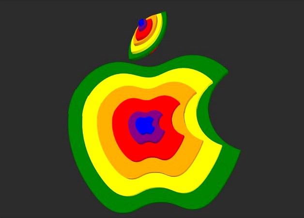 3D Apple Logo Concept by alexdfox