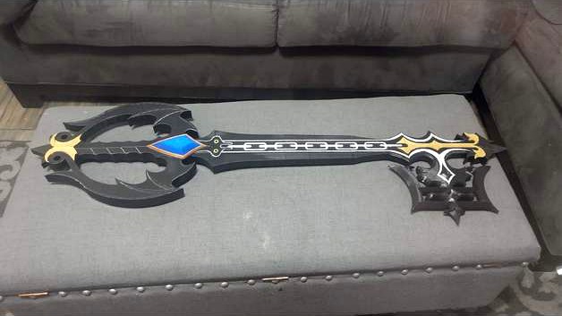 full size oblivion keyblade by Metbob01