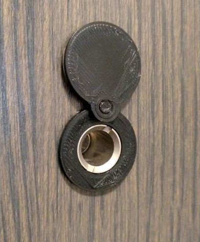 peephole cover by Taxom