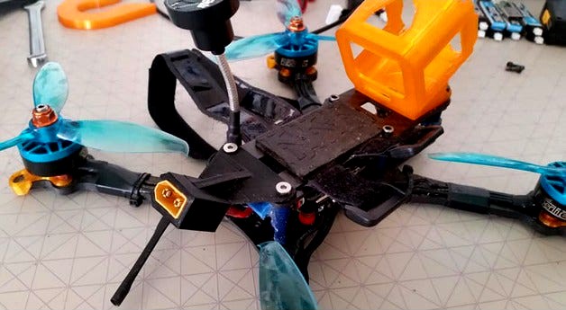 Hyperlite Flowride Support Xt 60 by WazFPV