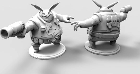 Space Pirate Wombat by rondocbondoc