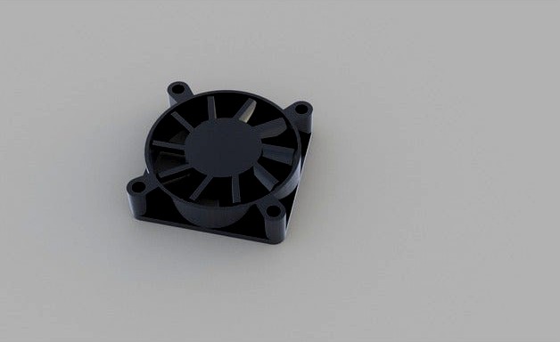 Fan 40x40mm CAD Model by tswaehn