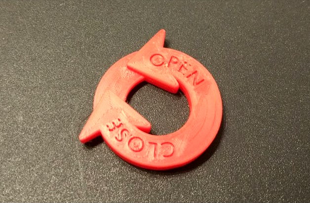 Ender-3 bed level direction reminder by carlesoriol