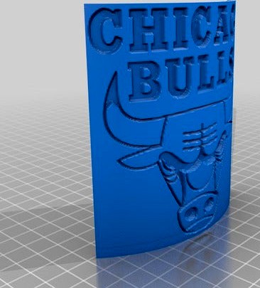 Chicago Bulls Plaque by Anubis_