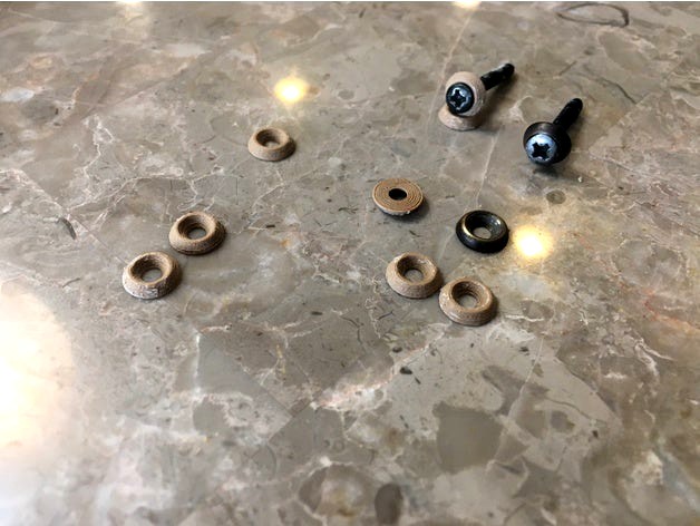 Fender Amplifier Cup Washers (1/8" inside Diameter) by Vogon_Captain