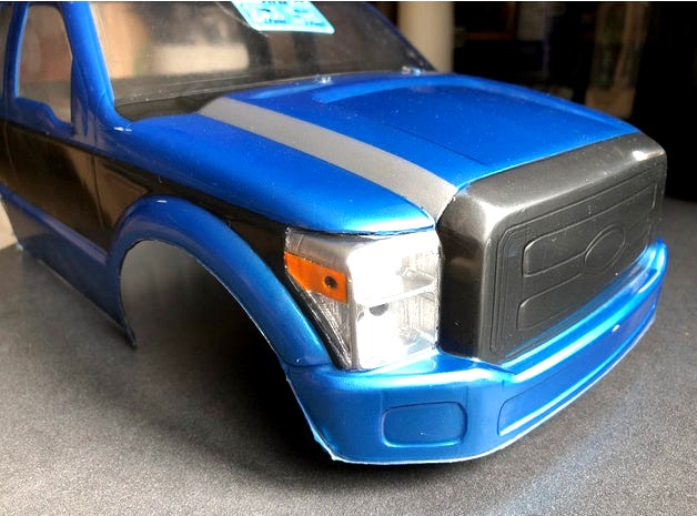 Pro-Line F-250 Head Light for SCX10 by Spudtato18