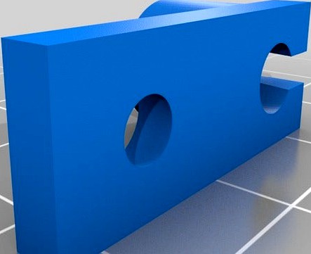 Filament guide with cap  - Quick Install by noteasy2