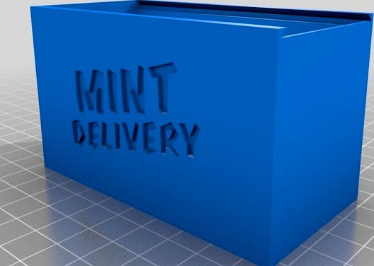Mint Delivery custom container by takras