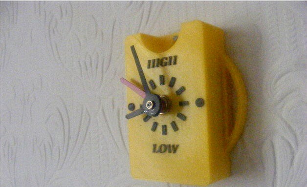 combination time and tide wall clock (printed) by shire
