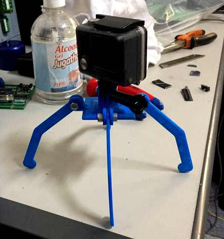 Gopro holder by Rubikuzi