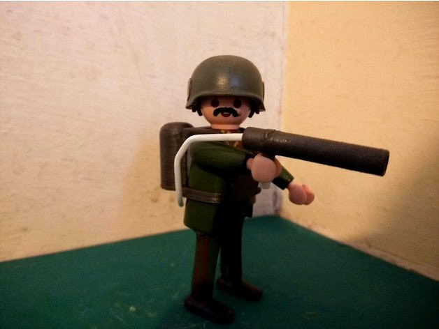 Playmobil Compatible Flammenwerfer 35 flamethrower by KlickMaker