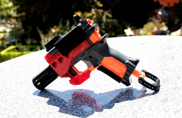 Nerf Mega Bigshock Pullstraps by SimonHaase