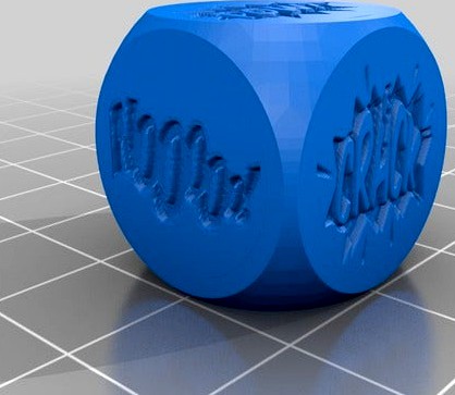 Tiny Supers Dice by Wholan