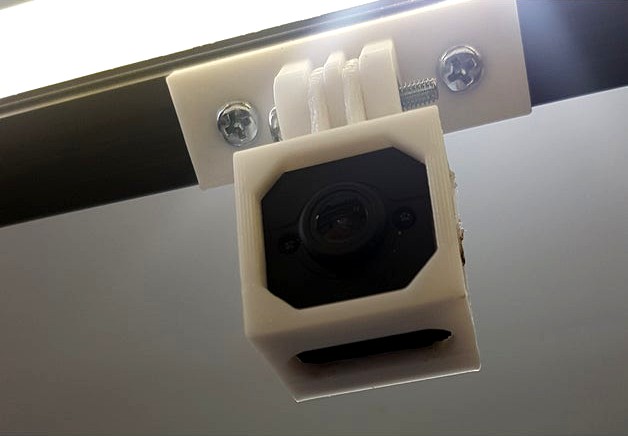 SQ12 Mount and Holder for 2020 Extrusion by IndoMakers