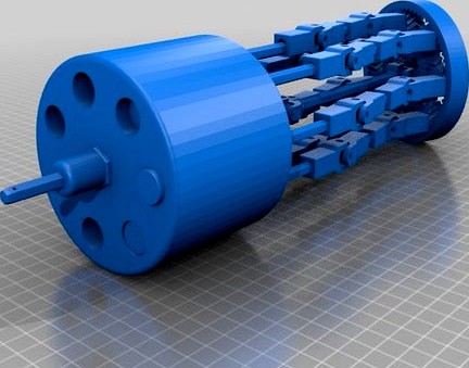 Swash Plate Variable Compressor Motor (Semi-finished, see notes) by TurboDork