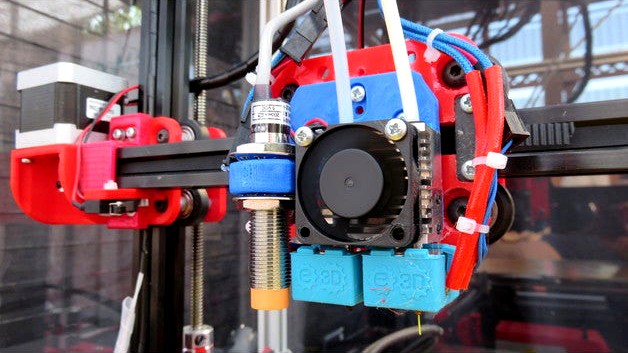 Scalar - E3D Chimera dual extrusion mount by 3DModularSystems