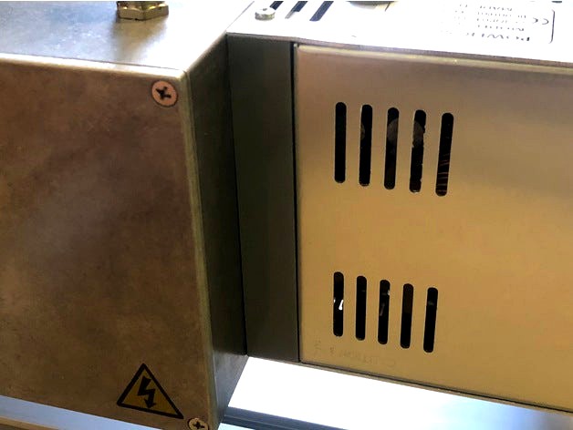 CNC 3018 Power Supply Cover by 3DanielW